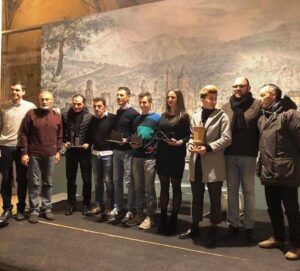 Galà del ciclismo: Tacchino premia Samuele Manfredi