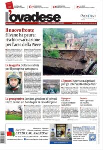 La paura di Silvano in edicola con “l’ovadese”