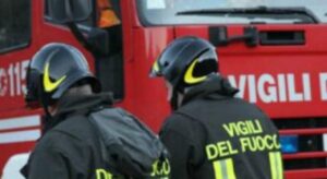 Capriata d’Orba: principio di incendio, pompieri al lavoro