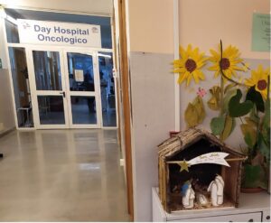 Banca del tempo: presepe al DH oncologico