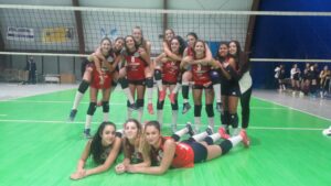 Esultano solo Evo Volley e Negrini