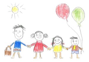 Mandateci disegni e scritti dei vostri bambini