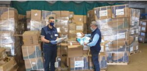 620mila mascherine irregolari sequestrate da Nas e Agenzia delle Dogane