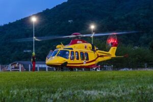 A26, scontro tra auto e moto: un paziente in codice rosso