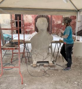Opere in legno in Enoteca per “Scultura sublime”