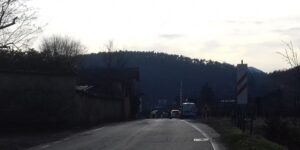 Cedimento alla Rebba, strada chiusa per verifiche