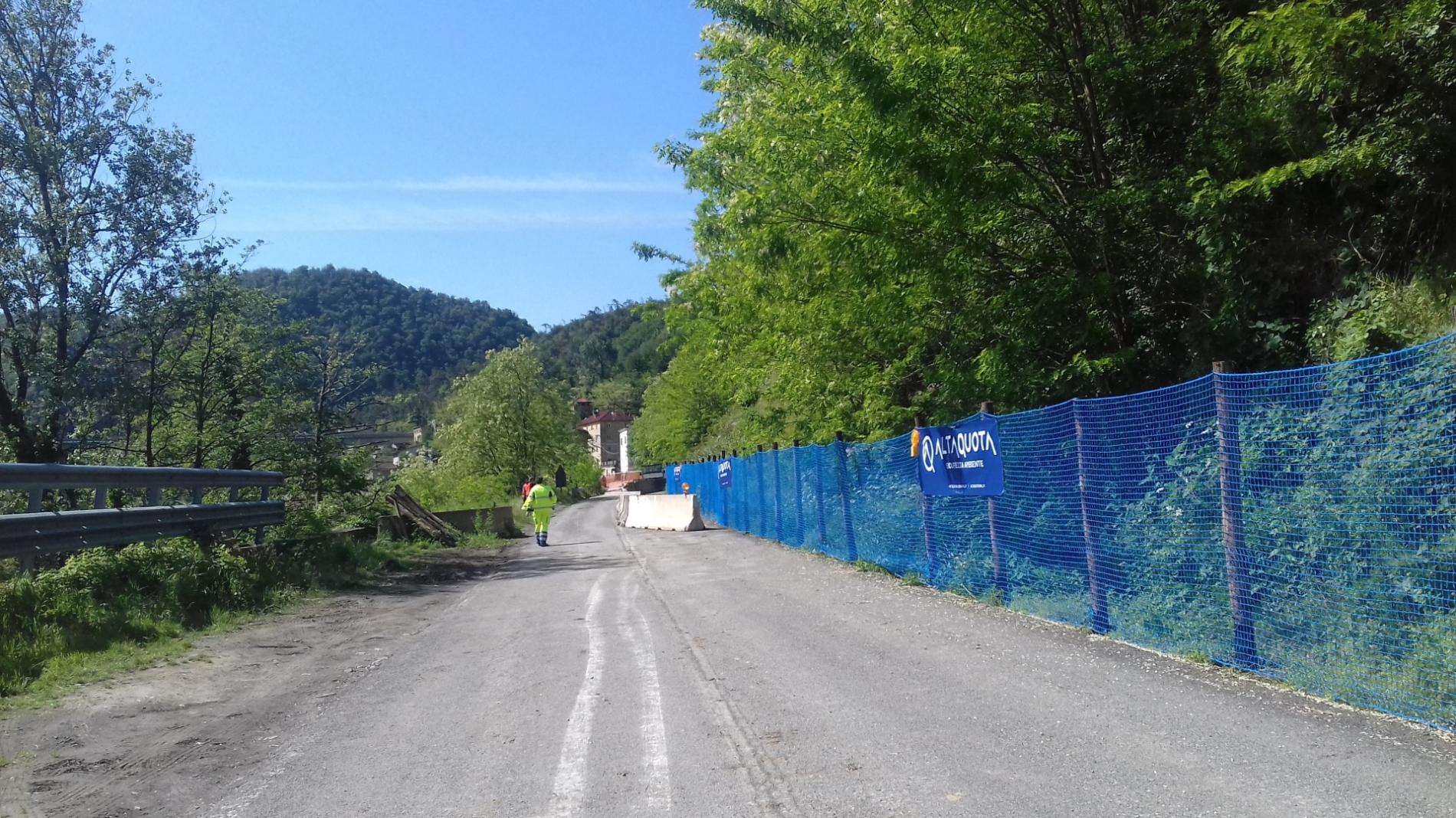 Strada del Turchino, al via i lavori al chilometro 71