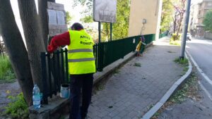 Amici del Borgo, recuperata la ringhiera in via lung’Orba