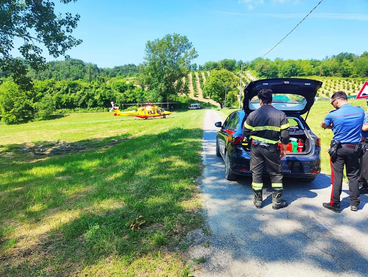 Bosio: ciclista si accascia e muore nonostante i soccorsi del 118