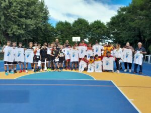 Castelferro, nuovo campo da basket grazie a Riccoboni Holding