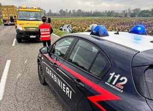 Capriata d’Orba, scontro frontale tra un’auto e un tir