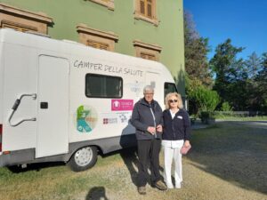 Camper della Salute, giornata a Molare tra visite e controlli