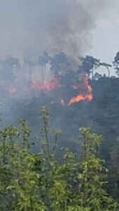 Incendio a Belforte Monferrato: tre feriti, grave un uomo