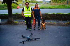 Tecnologia e droni, a Molare la nuova frontiera per la ricerca dei cani smarriti