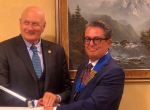 Ovada, il Rotary club si rinnova: Perrone nuovo presidente
